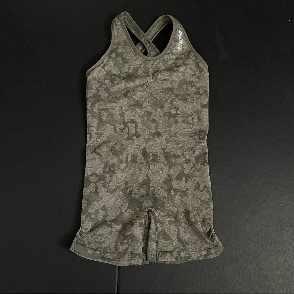 Gymshark Adapt Camo Seamless One Piece/Singlet